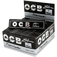 Los mejores  - OCB 15448 Largo Negro Papel Plus Tips- 32 paquetitos